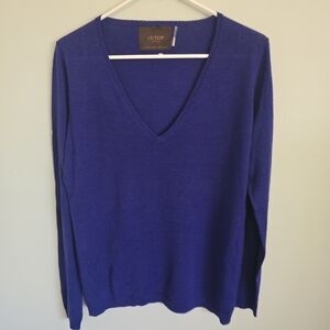 Victor Alfaro fine merino wool neck sweater medium